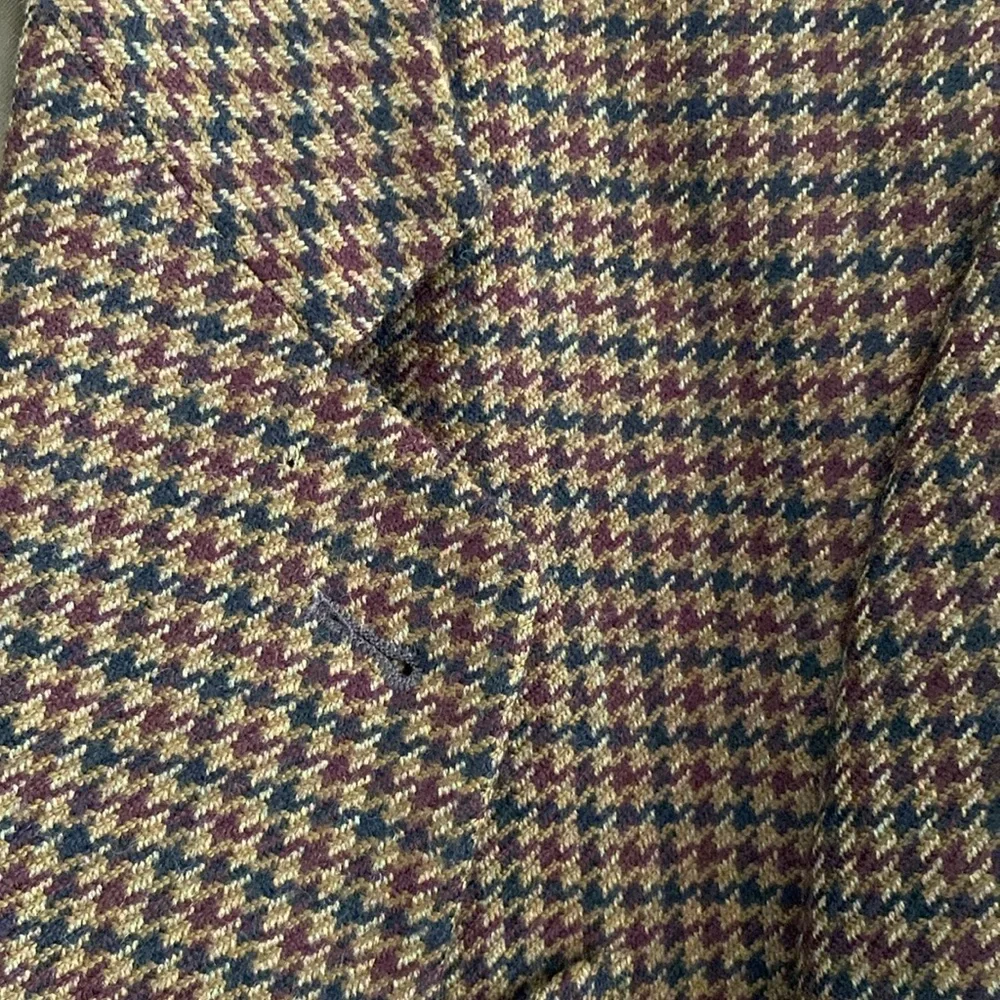 Hugo Boss Brown Checkered Blazer